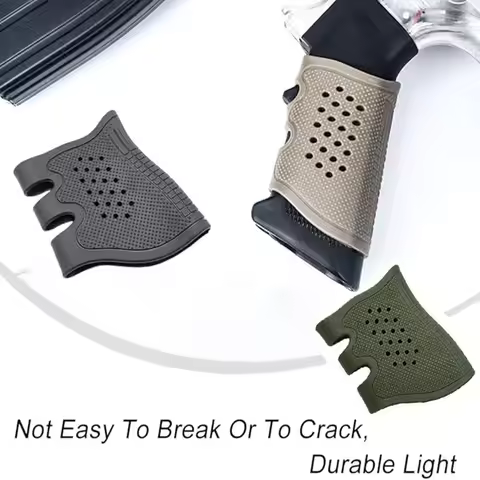 Rubber Grip Holster Anti Slip Airsoft Glock Grips Glove Sleeve Protect Cover