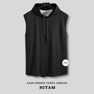 KATUN JUMBO HOODIE TSHIRT TOP OVERSIZE SIZEBIG SLEEVELESS COMBED COTTON FOR MEN AND WOMEN STREET STY