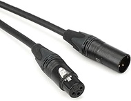 Hosa Edge CMK-050AU Neutrik XLR3F to XLR3M Microphone Cable, 50 Feet