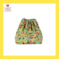 Kloset &amp; Etcetera Sunflower Dance Drawstring Bag กระเป๋าถุงหูรูดลายดอกไม้