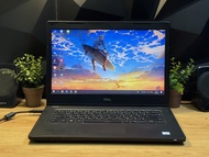 โน๊ตบุ๊คมือ 2 สเปกสูงๆ จอFull Hd แบตเก็บไฟ พร้อมใช้ Dell Latitude 3480  สเปก intel Core i7-7500U (ge