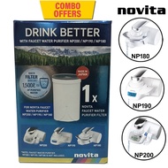 [Water Filter] Novita Faucet Water Purifier NP180UF/NP190UF/NP200UF Filter