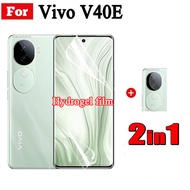 2 in 1 Vivo V40e Ceramic Screen Protector for Vivo V40 V30e 2 in1 Camera Lens Glass Screen Protector