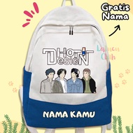 Children's BACKPACK DHOT DESIGN GENG 4G GANTENG / CHILDREN'S BACKPACK DHOTDESIGN FREE NEWEST NAME