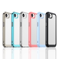 For iphone 17e Case For iphone 17e 16e Funda Coque Hard Translucent Soft  Protective Phone Bumper ip