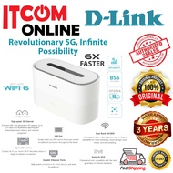 D-LINK 5G WIFI 6 DUALBAND AX1800 GIGABIT MODEM MESH ROUTER (DWR-X2000)