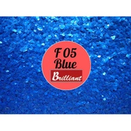 BRILLIANT #F05Blue 700g± Epoxy Colour Flake Coating
