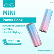 EYD JS21 Mini Power Bank 5000mAh 22.5W Powerbank Lipstick Version   Powerbank Portable Battery