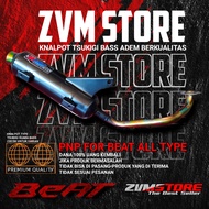 Knalpot Beat Adem Ngebas Untuk Motor Beat Karbu Fi Esp Pop Street Lama Deluxe New Cbs 2020 2021 2022-Zvm Store