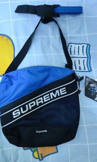 Supreme 藍色斜孭袋(可議)