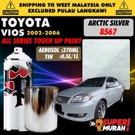 TOYOTA VIOS GEN 1 2002-2006 🚗 DIY Touch Up Paint Aikka Spray 370ml 0.5L 1L Cat Spray Kereta Toyota 补