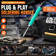Soldering Station Handle T210/T245/T470 Compatible C210 C245 C470 Soldering Tip Welding Station Hand