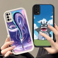 DF-76 Hayao Miyazaki Totoro Luxury Soft Casing for OPPO Reno 4 5 6 Find X3 Lite Realme C65 Narzo N53