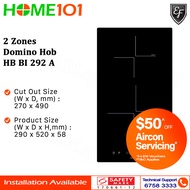 EF 2 Zones Domino Hob HB BI 292 A