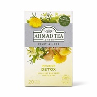 Ahmad Tea Detox Fruit & Herb Cleanse Tea 20 Tea Bags