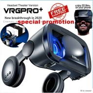 💖READY STOCK💖VR Headset 3D Glasses Virtual Reality Headset VR Goggles for Movie Video Game Smart