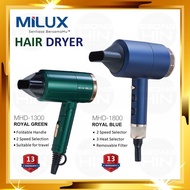 Milux 1800w Hair Dryer MHD-1300 MHD-1800
