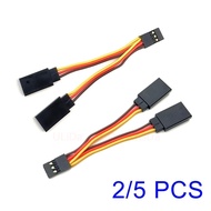 R/C 1to2 Servo Y Harness Splitter Cable JR 90mm Extension Wire for RC Plane Aircraft Drone UAV FPV B