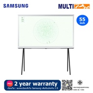 Samsung The Serif LS01D QLED 4K 55LS01D รุ่น QA55LS01DAKXXT ขนาด 55 นิ้ว 360 All Round Design (2024
