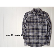 ((M) [AJ Boys' Shop] [ARMANI JEANS Checked Shirt] [AJ001K1] Original Price 3099