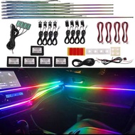 Car LED Ambient Light Pedal Light 18 Lights Symphony Streamer Dual Mode LED Ambient atmosphere
