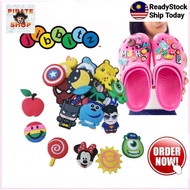 Ready stock-Jibbitz Kasut Crocs-Crocs Shoes Jibbitz Kids Accessories