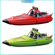 51Kids TY725 2.4GHz RC Boat Turbojet Pump High-Speed Remote Control Jet Boat With Low Battery Alarm Function For Boys Birthday Gifts