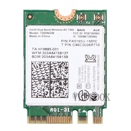 7260AC Wireless-AC 7260 7260NGW 2.4G/5G M.2 2x2 867Mbps Wifi + BT4.0 WiFi Card