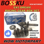 EX5 DREAM RACING GEAR BOX SET STRONGER CHARACTER EX5 RACING GEAR SET SC EX5 ENGINE GEAR RACING WAVE 