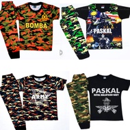 Baju Budak Lelaki / Baju Tidur Budak Lelaki / Baju Budak / Pyjamas / Baju Tidur Budak / Baju Bomba K