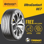 Continental Ultra Contact 7 UC7 15 16 17 18 Inch Tayar Tire (FREE INSTALLATION/Delivery) KL SABAH SA