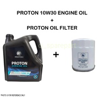 PROTON PETRONAS 10W30 ENGINE OIL SEMI SYNTHETIC 10W-30 ENGINE OIL 4L + PROTON OIL FILTER