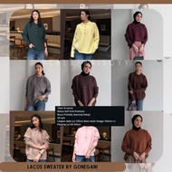 LACOS SWEATER STRIPE SWEATER BY GONEGANI