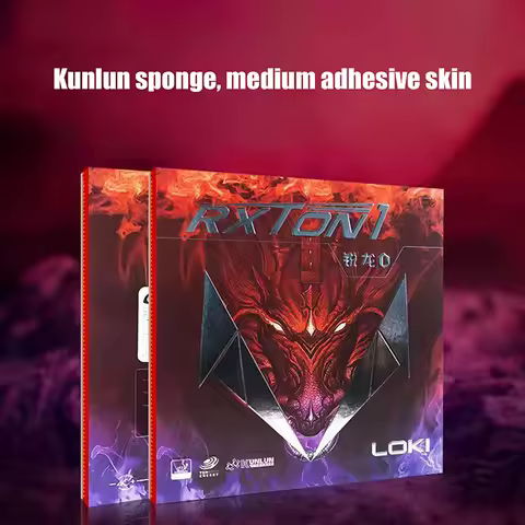 Original LOKI RXTON 1 Table Tennis Rubber Powerful Elastic RXTON-1 Allround Spin Control Ping Pong S