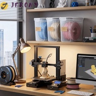 JEROMY 3D Printing Filament Container, Transparent Airtight 3D Printing Filament Storage Box, Portab