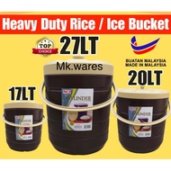 HIGH QUALITY(Heavy Duty )NCI HOT & COLD BUCKET_HEAVYDUTY BUCKET_TONG NASI & AIR BATU_BEKAS NASI_BEKA