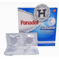 GSK Panadol Soluble 20 Effervescent Tablets