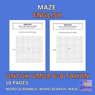 [PDF] 129 English Word Scramble Word Search Maze Games For Kids 6 To 8 Years Old pdf