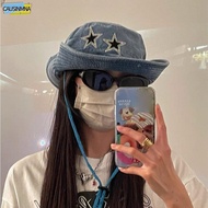 CAUSINMNA Grunge Cowgirl Hat, Comfortable Cute Grunge Cowboy Hat, Fashion Lightweight Breathable Sof