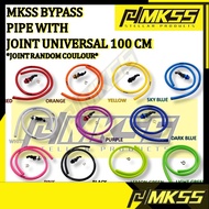 MKSS HONDA YAMAHA BYPASS Bypass Joint ( Free Hose) Universal Y16 Y15 FZ150 LC135 Y125 SRL115 EX5 W12