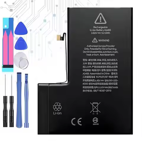 3687Mah Mobile Phone Battery High Compatibility For Apple Iphone 12 Pro Max 12Pro A2342 A2410 A2411 