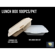 LUNCH BOX LOGOMAS/ SW LUNCH BOX O2T/BEKAS MAKANAN  TAKE AWAY/TAKEAWAY BOX/ POLISTERIN MAKANAN/POLIST