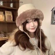 F1MY Men's And Women's Autumn And Winter Big Face Ear Protection Fisherman Hats, Thick Basin Hats, W