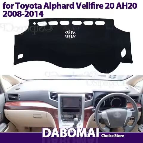 Car Accessories Dash Board Sunshade Anto-UV Carpet Dashboard Cover Protective Pad for Toyota Alphard