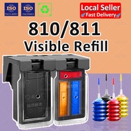 Compatible Canon 810 XL 811 XL Ink Cartridge MP287 Ink MP258 Ink iP2770 Ink MP237 Ink MP496 Ink MP23