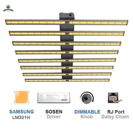 [สินค้าพร้อมจัดส่ง]⭐⭐ไฟปลูกต้นไม้ LED Grow Light ชิป Samsung LM301H 4/6/8/12 บาร์ 480W/640W/800W/1200W Full Spectrum with Dimmer[สินค้าใหม่]จัดส่งฟรีมีบริการเก็บเงินปลายทาง⭐⭐