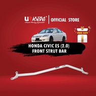Ultra Racing | Honda Civic (ES) 2.0 '01 - '05 (2WD) - Front Strut Bar 2 Points