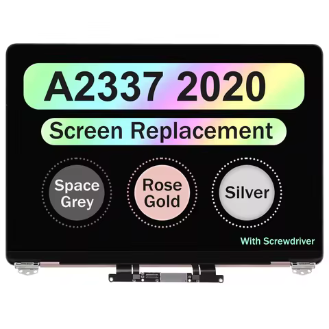 Free shipping New for Macbook Air M1 13 A2337 A2338 2020 screen Replacement Full LCD Screen Complete