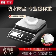 2025 New Style Full Waterproof Kitchen Scale Cake Room Baking Gram Scale Household Small 0.1g Precis