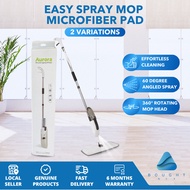 Easy Spray Mop Microfiber Pad Hair Dust Removal Water Spray Angle 60 Degrees 360 Degree Rotation Eas